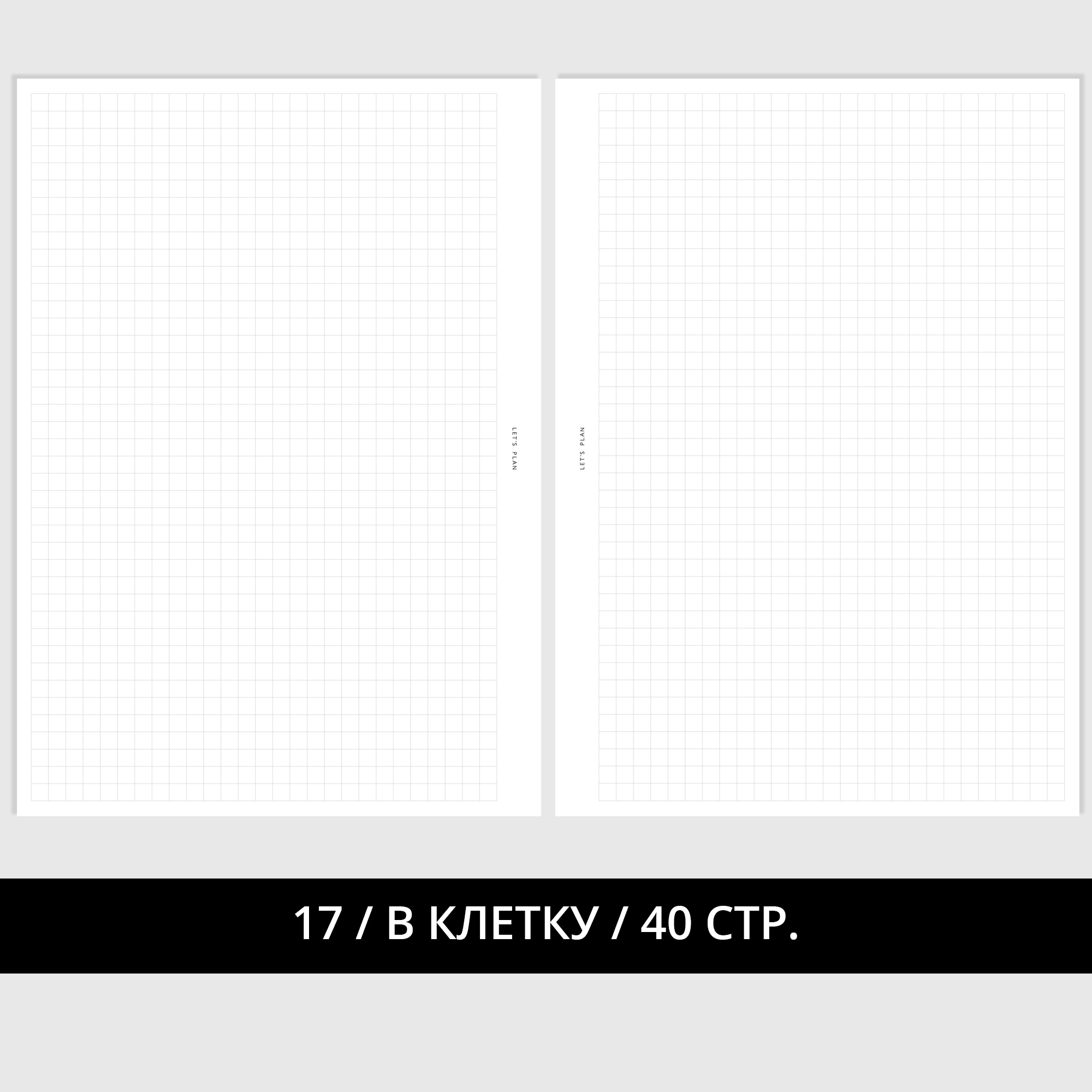№ 17 В КЛЕТКУ / 20 листов