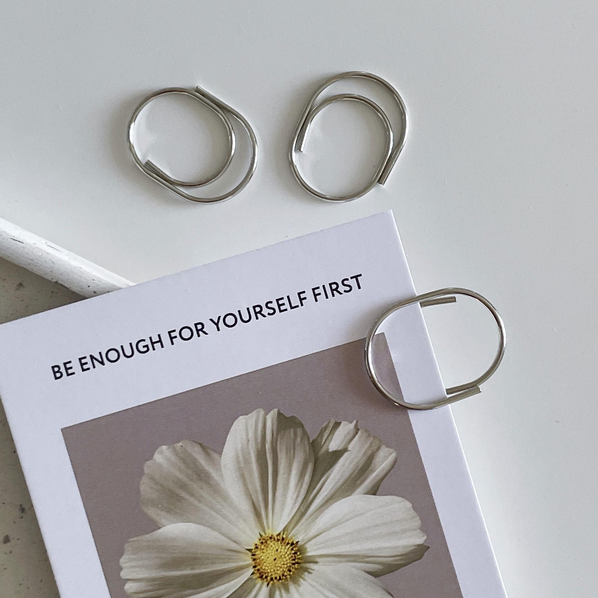 СКРЕПКИ "ОВАЛ"