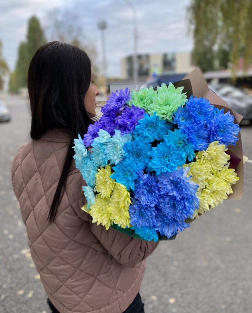 Красочный букет,,Радуга,.