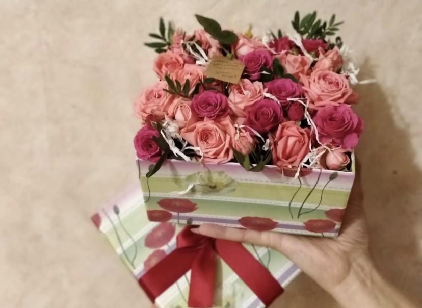 Цветы в коробочке,,ЛАВ,,