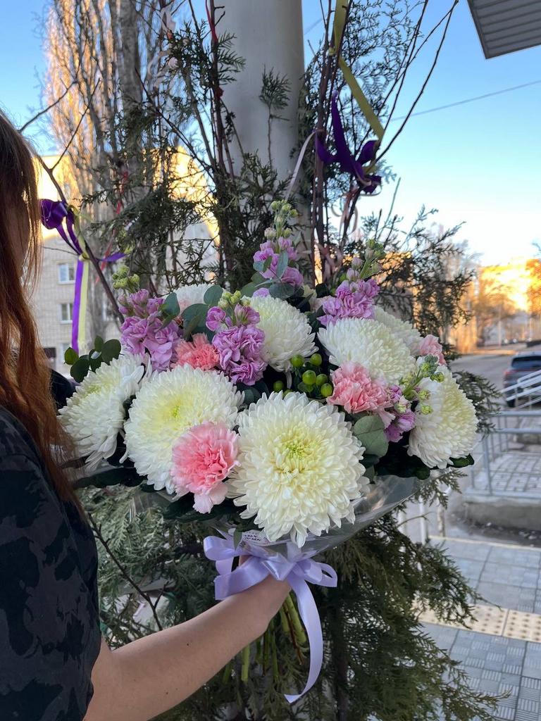 Букет цветов единственная