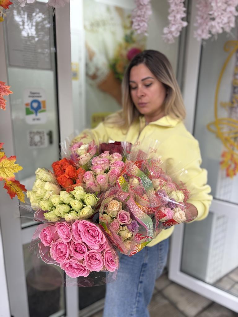 Роза Кения 40см