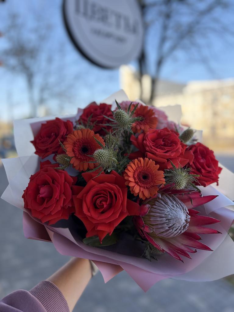 Букет «Огненный дракон»