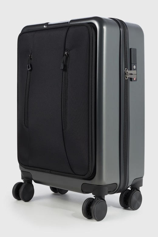 ЧЕМОДАН BUSINESS grafit (touch ID) серый