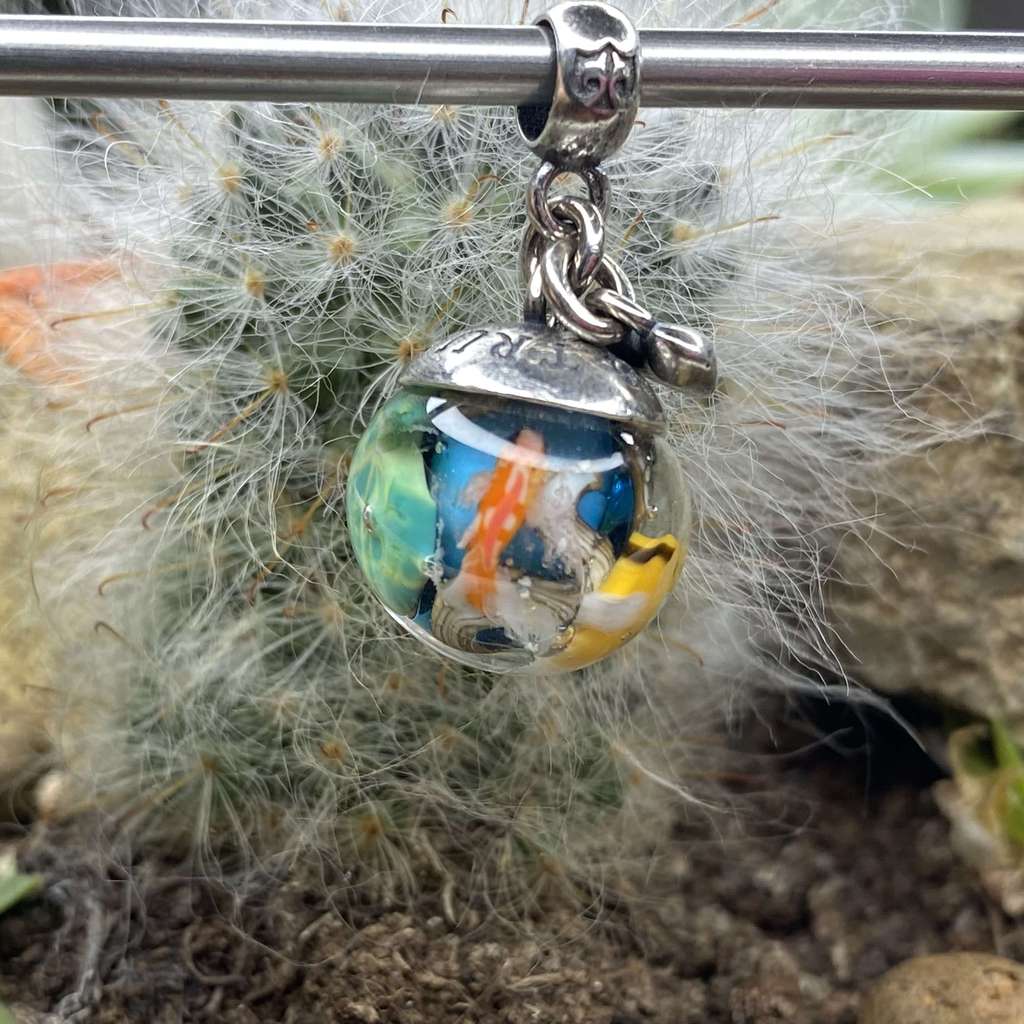 Fri AQUARIUM  5 koi dangle