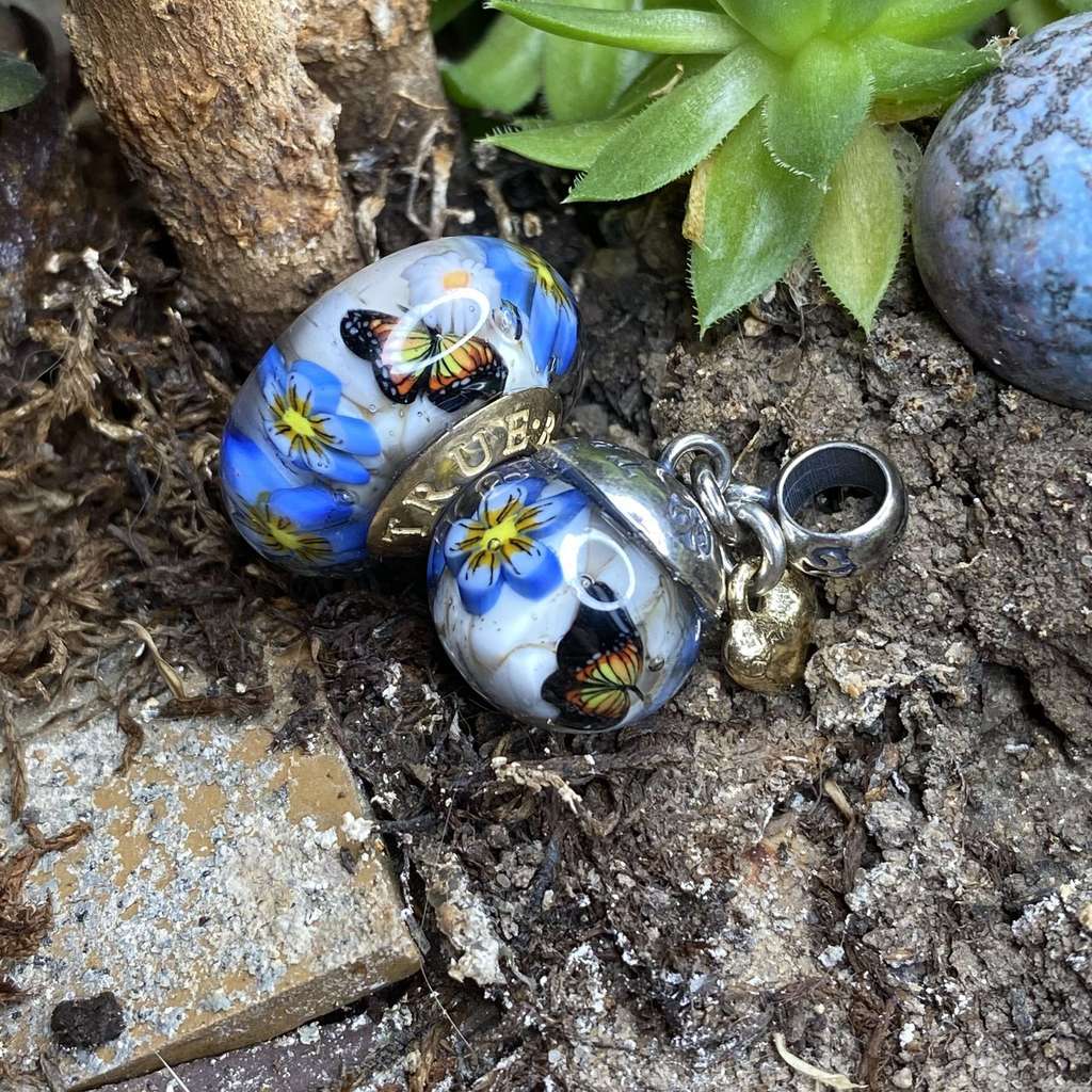 Saturday AQUARIUM  10 TwoTone dragonfly, butterfly, flower set