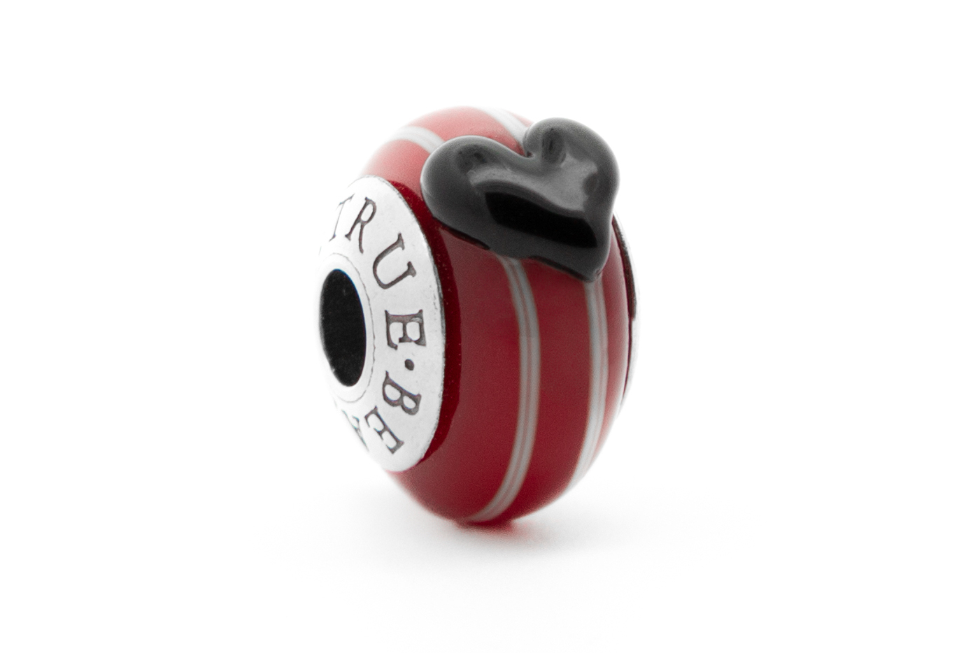 Red/Black Valentine Bead