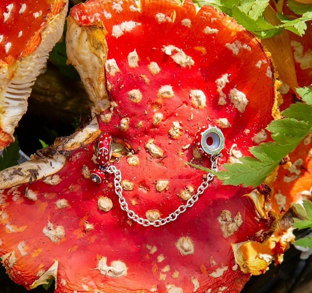 Fly Agaric Safety chain