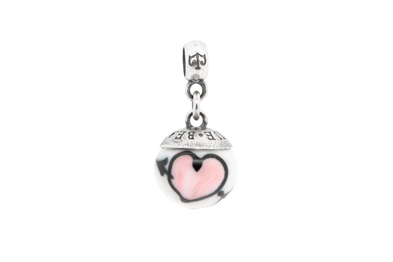 Pink Cupid dangle