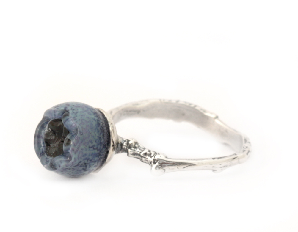 591972 Stacking ring Blueberry