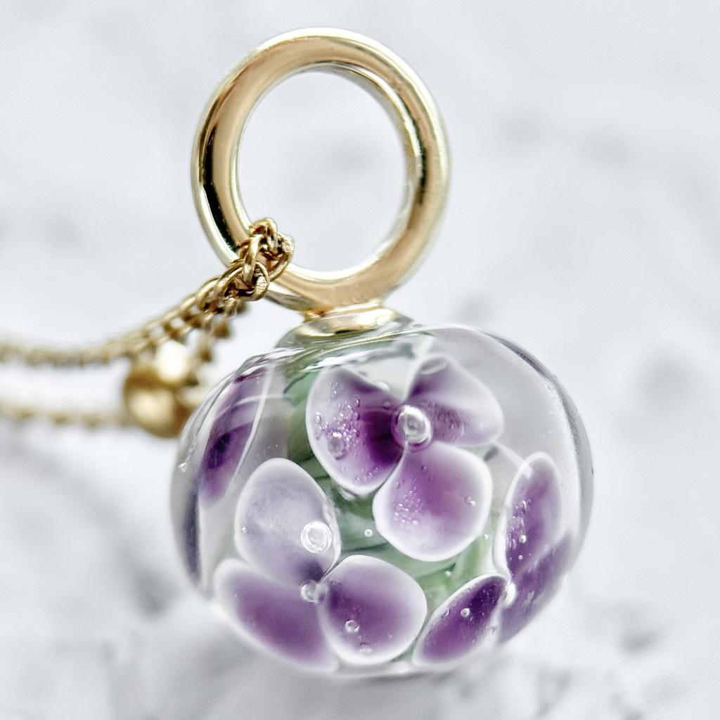 Blossom steel dangle