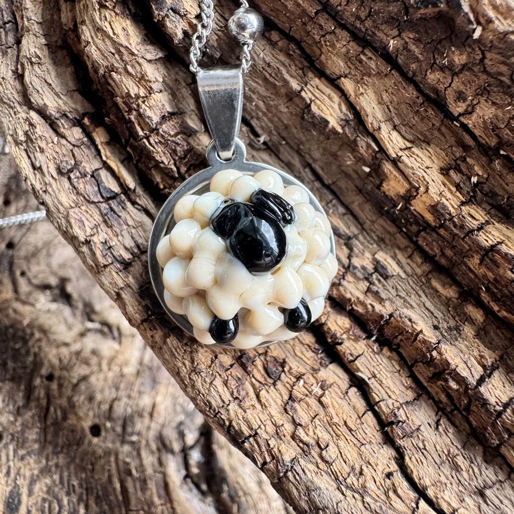 Sheep coin dangle