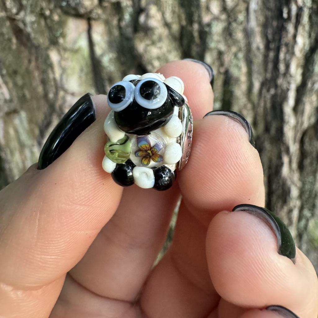 Rainbow flower sheep