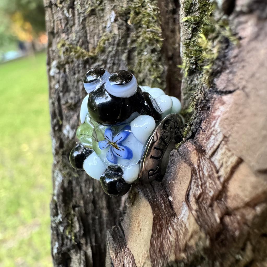 Forget me not sheep