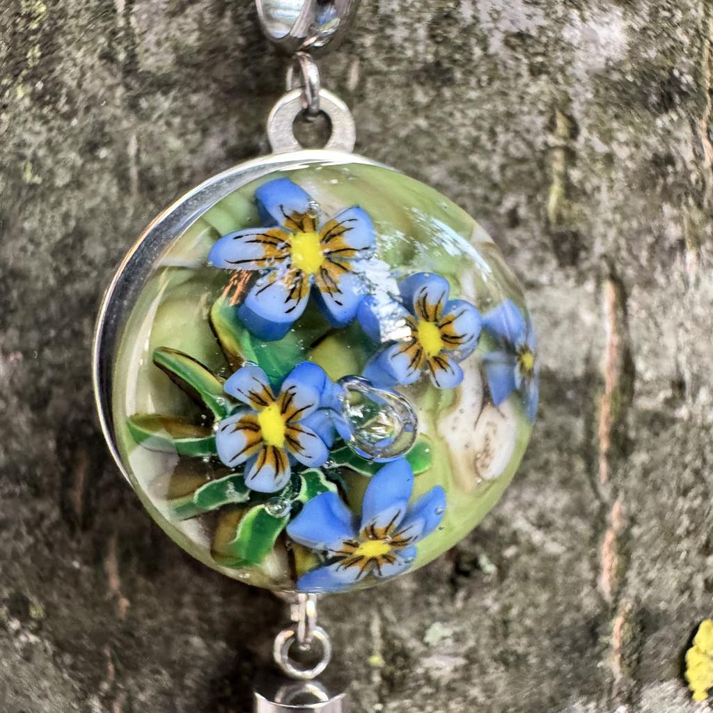 Forget me not L pendant