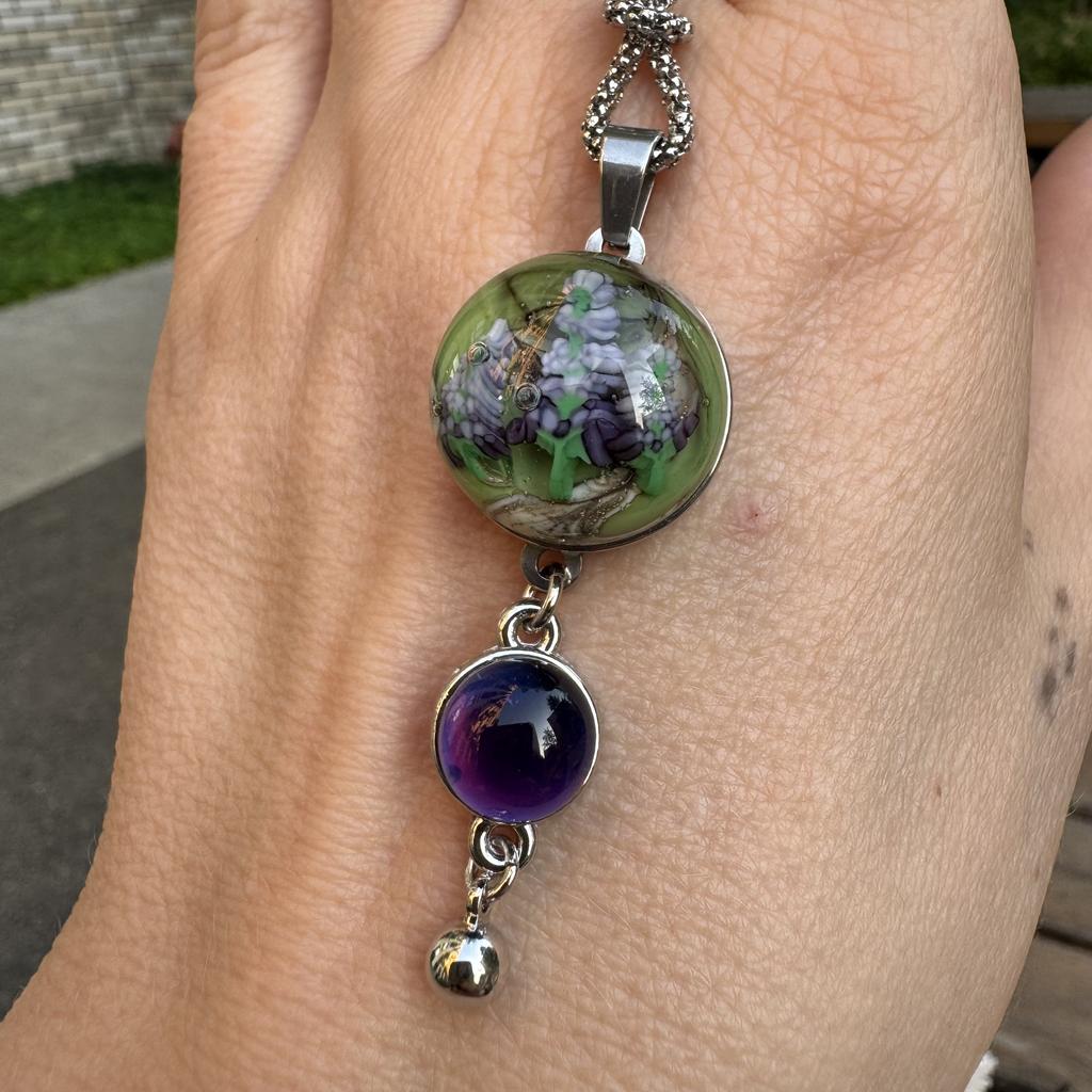 Grapes necklace