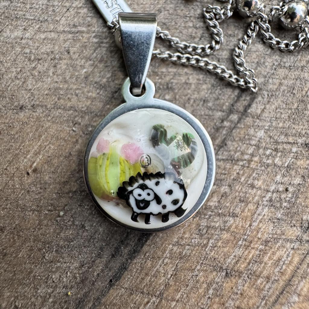 Cactus sheep S pendant