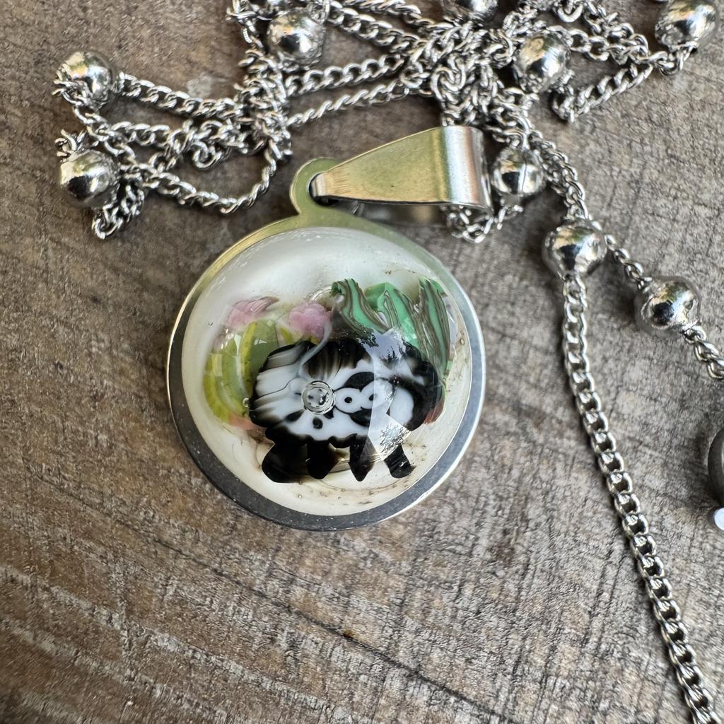 Cactus sheep M pendant
