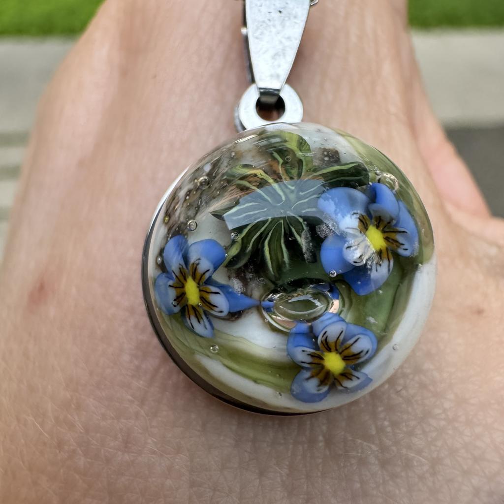 Forget me not M pendant