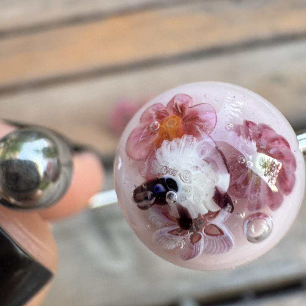 Pink sheep bracelet M