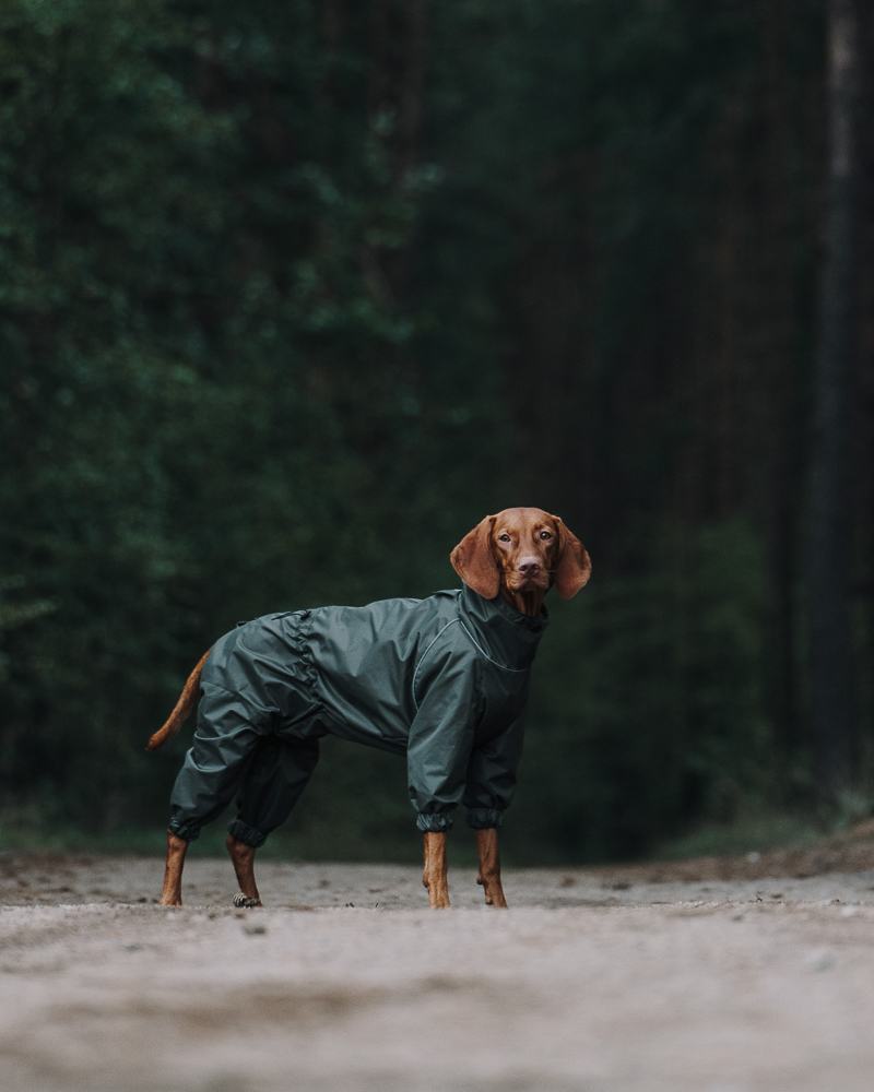 Темно-зеленый комбинезон "EXPLORER"
