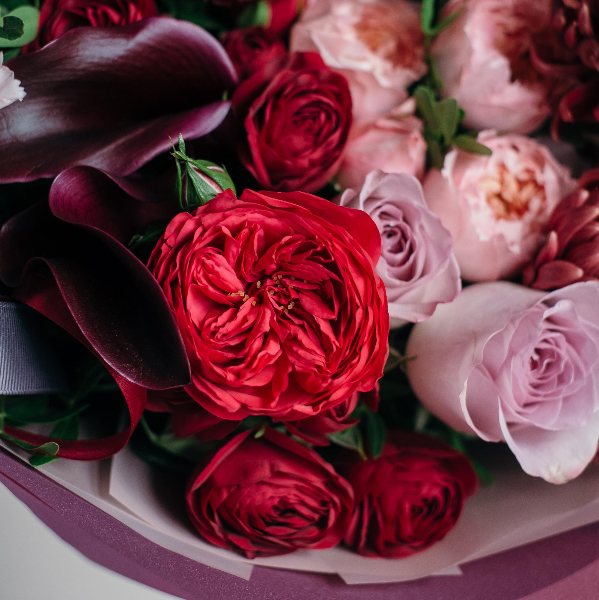 яркий авторский букет