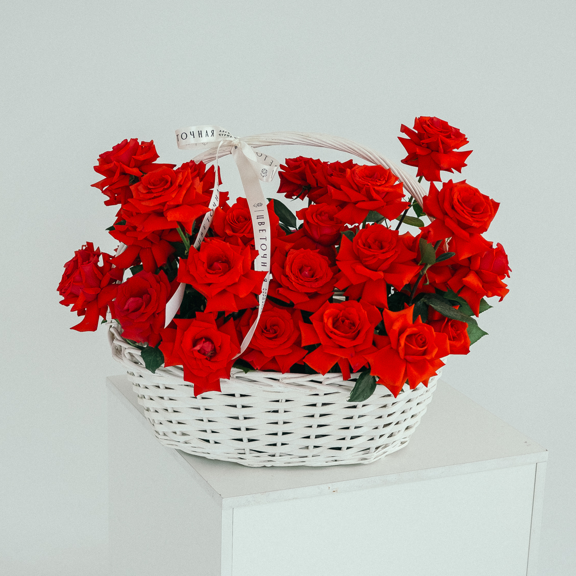 Корзина роз Нина