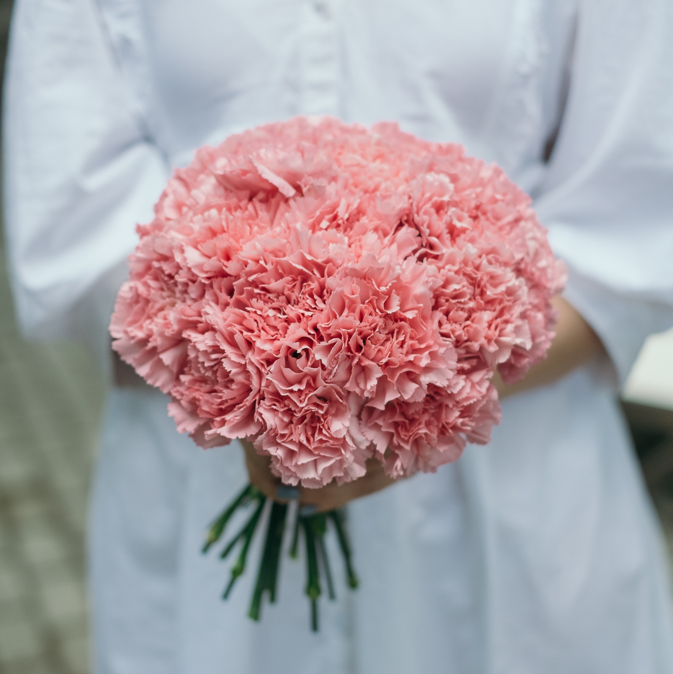 БУКЕТ ИЗ ГВОЗДИК