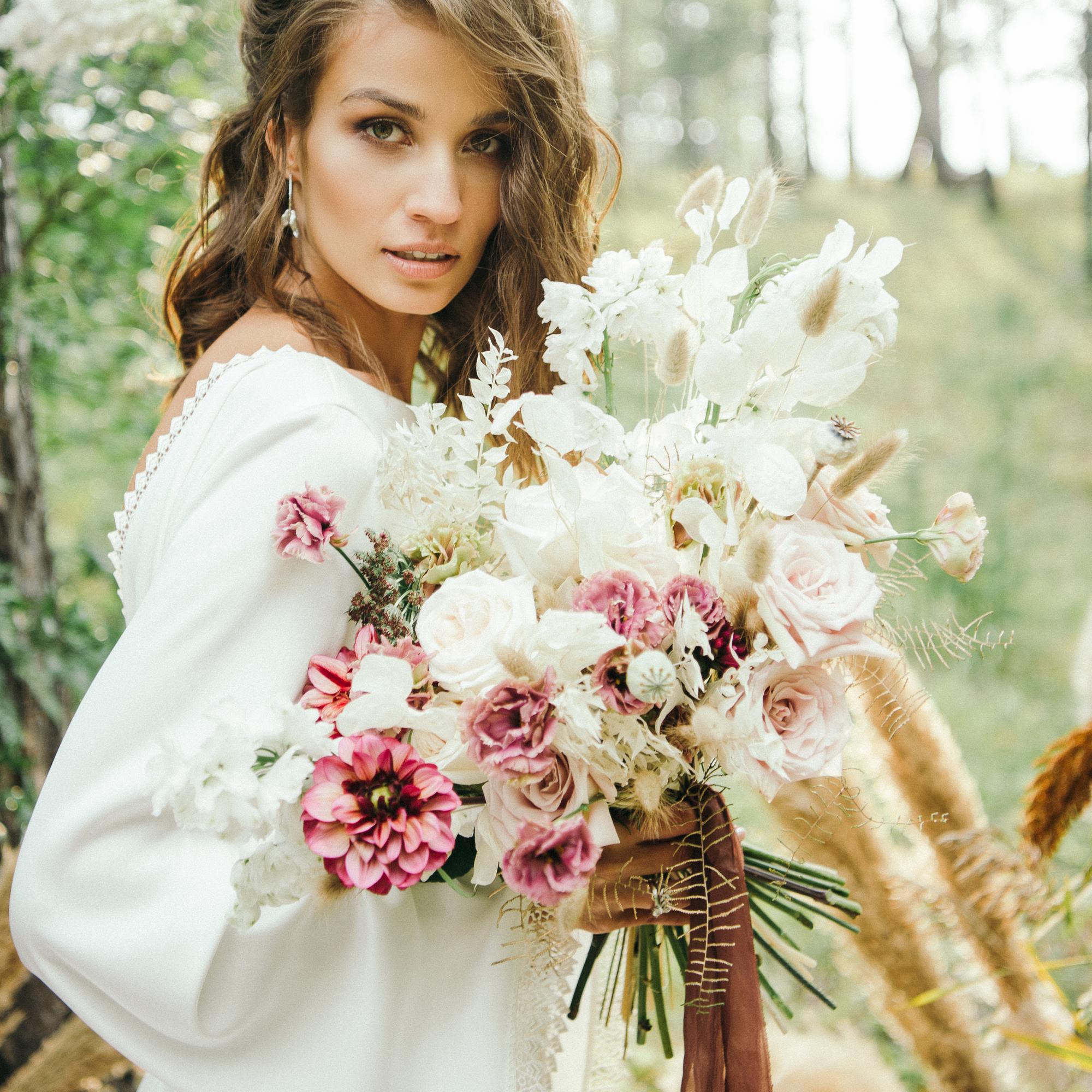 Букет в бохо-стиле