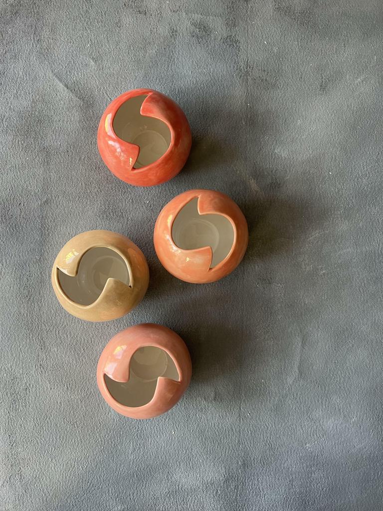 Ваза-шар, миниатюра, ок 9 см