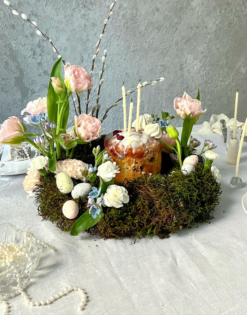 Венок настольный пасхальный