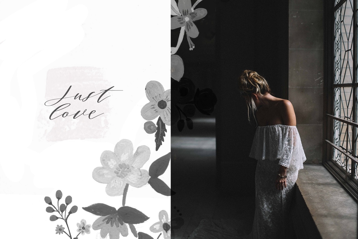 80 Watercolor Brushes for Photoshop