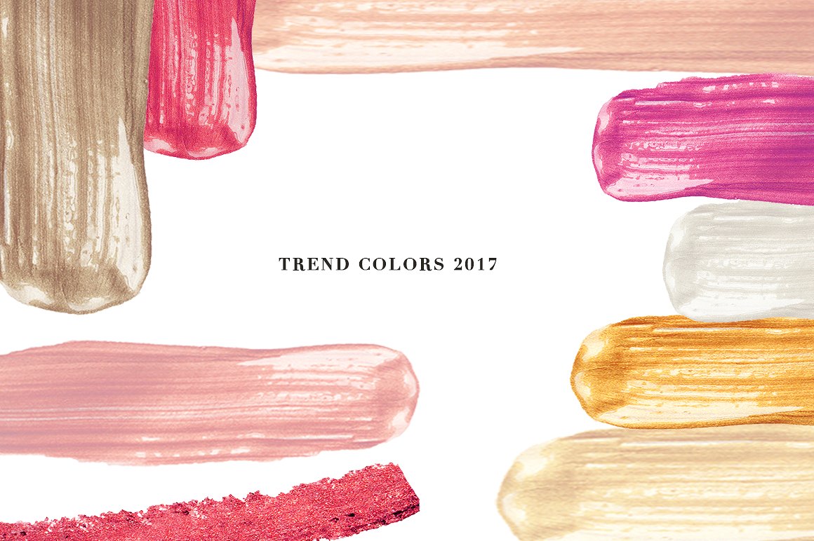 Vector Brush - Trend colors