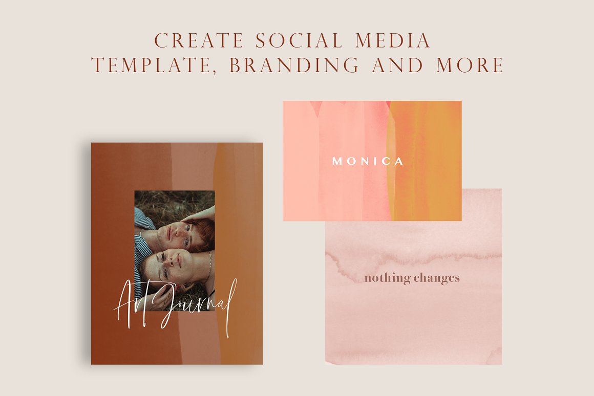 Watercolor Brushes for Photoshop