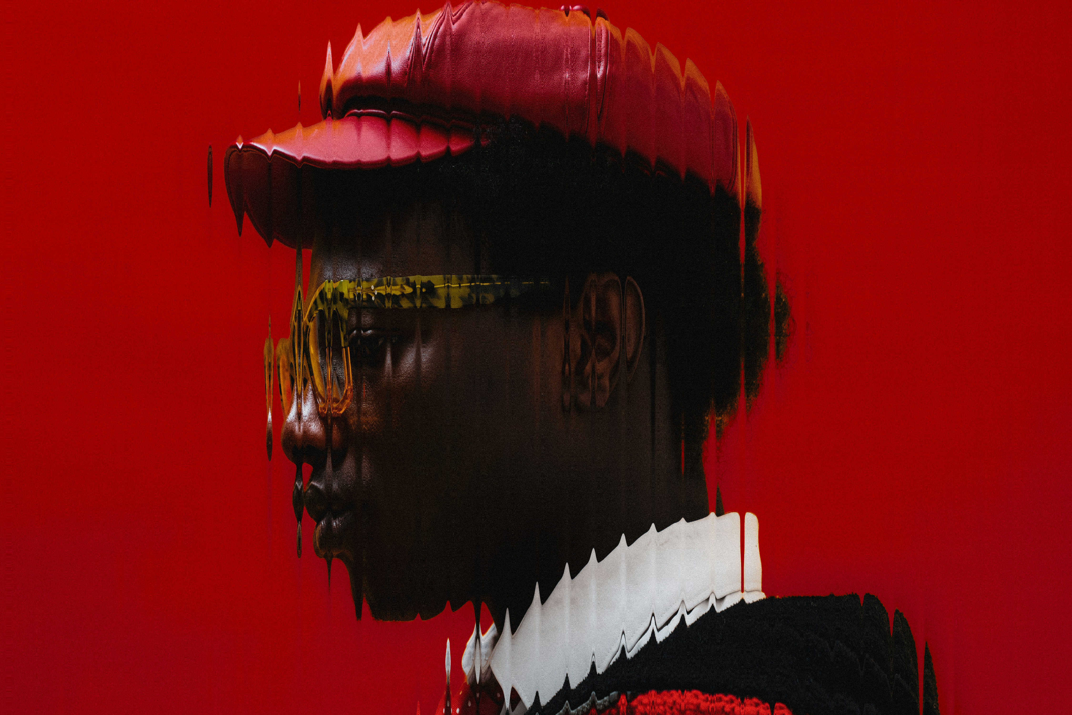 Glass Overlay Photo Effect