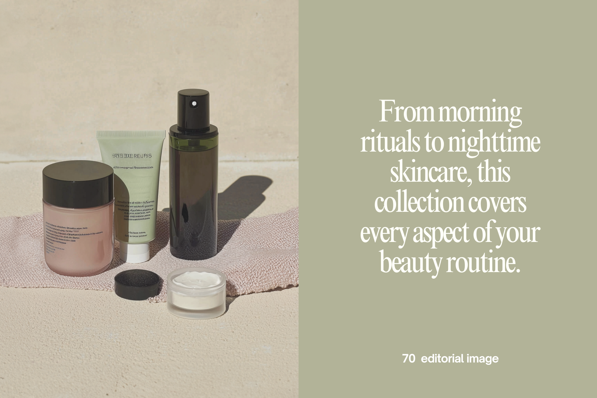 70 Aesthetic Skincare Photos – Social Media & Branding Bundle