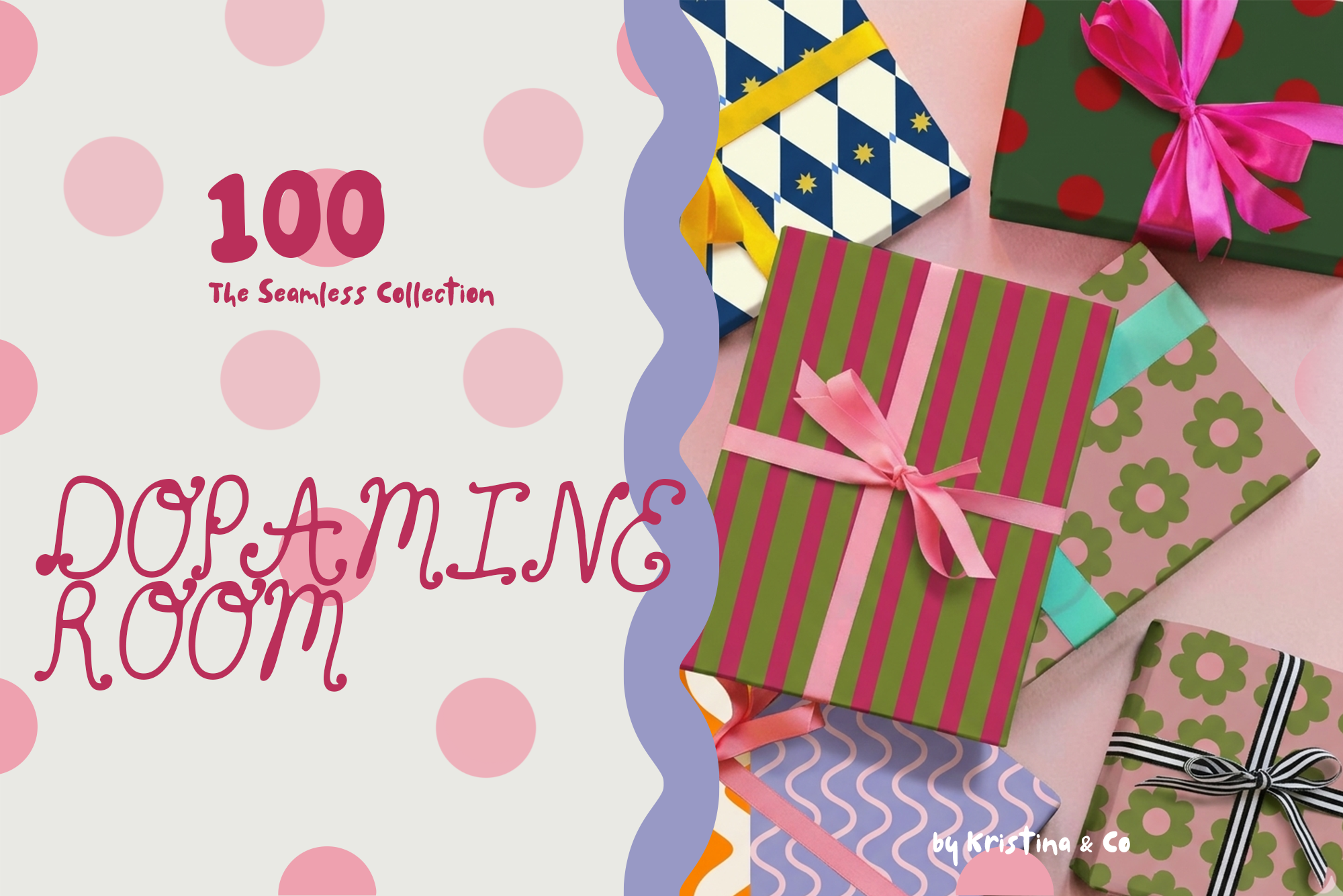 Dopamine Room 100 seamless patterns