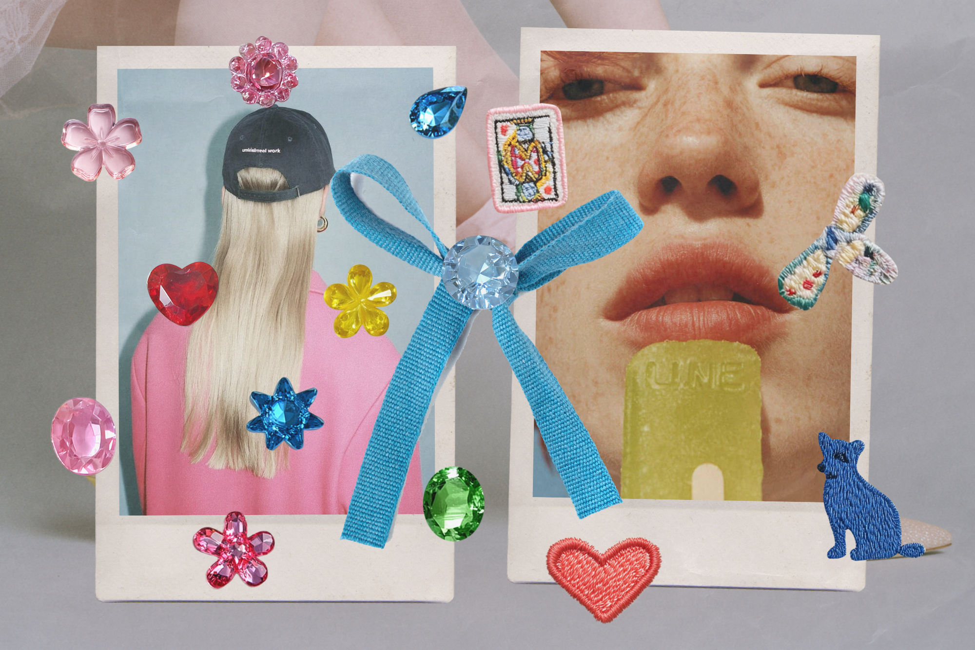 Embroidery & Diamond Patch