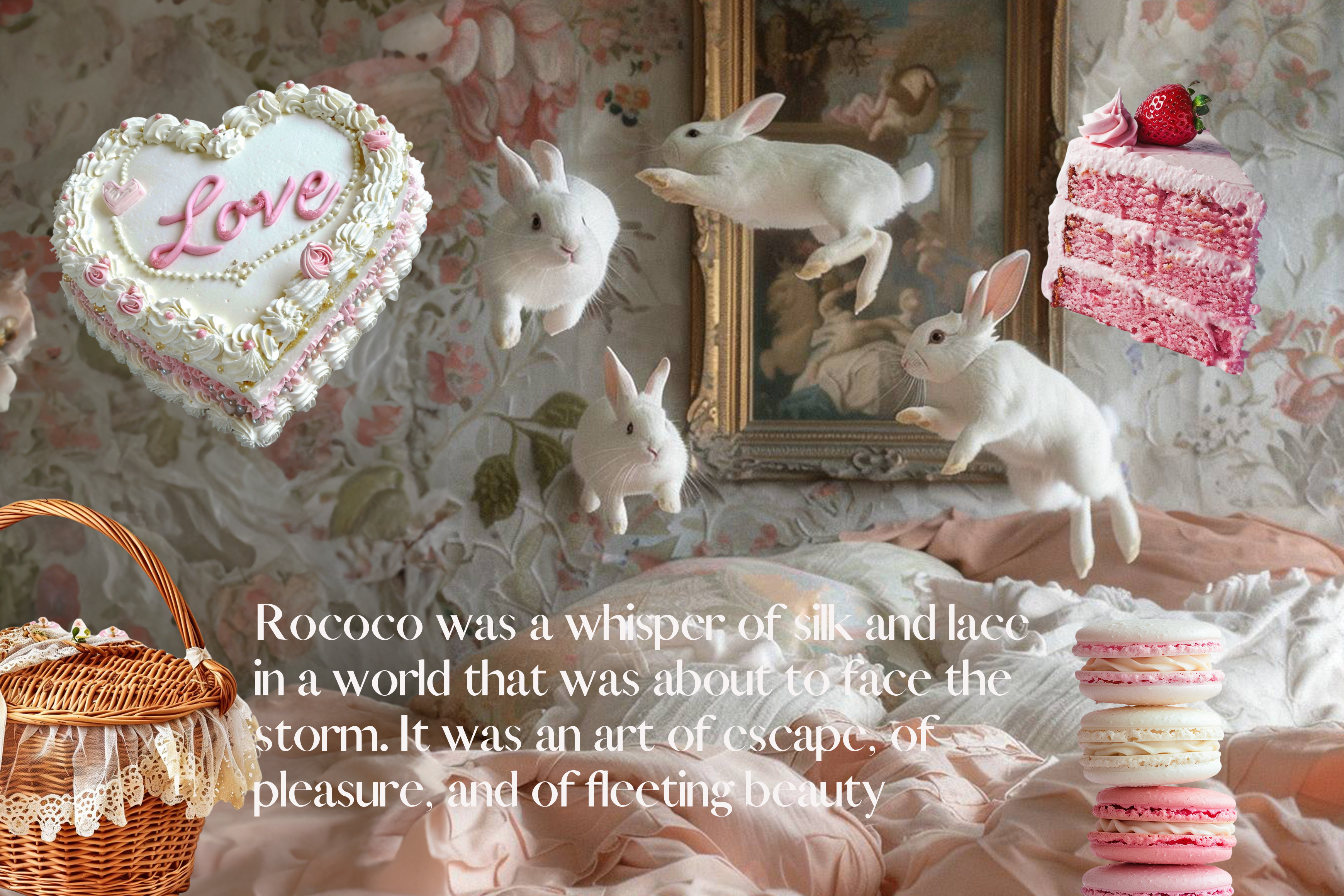 Rococo Coquette Collage