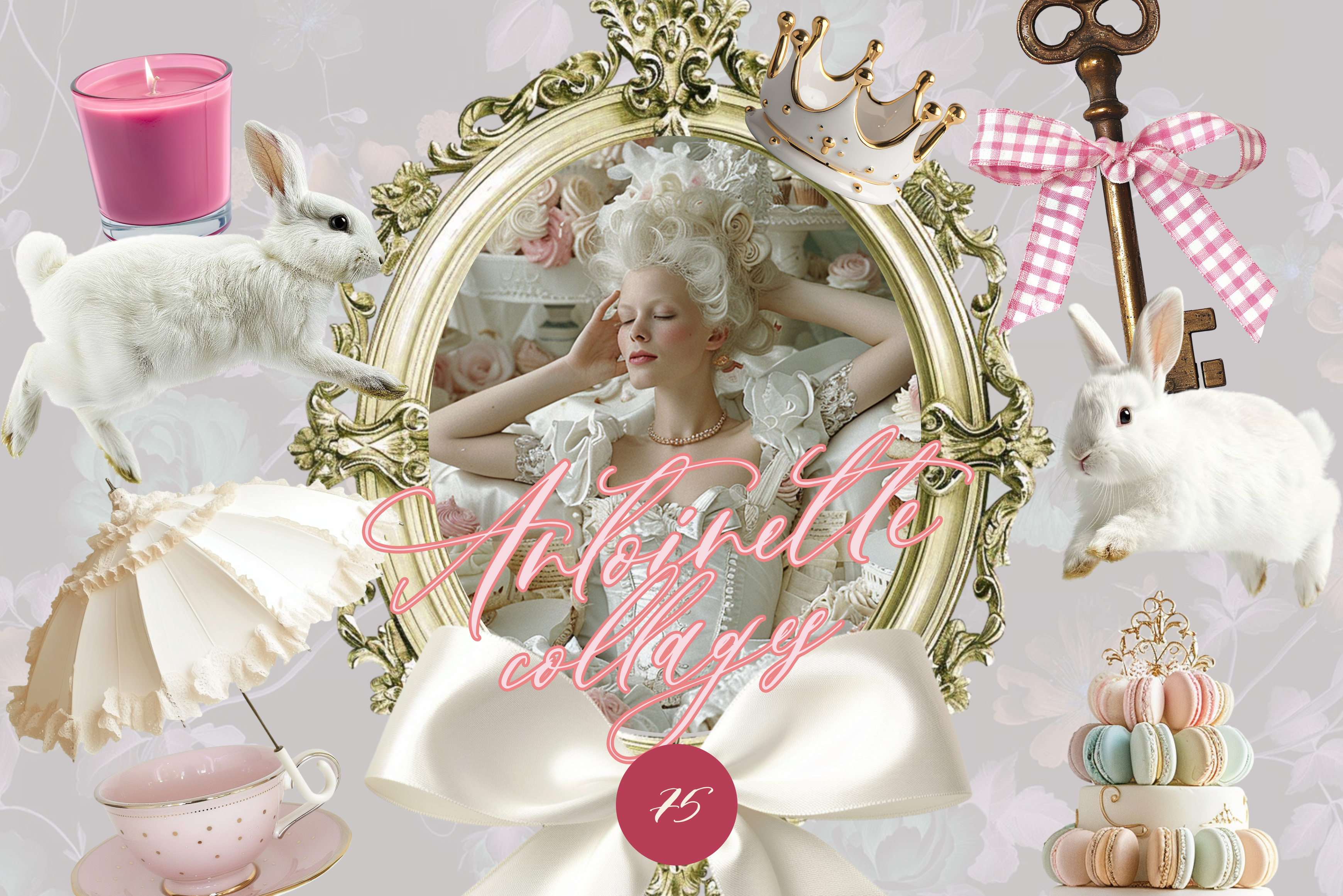 Rococo Coquette Collage