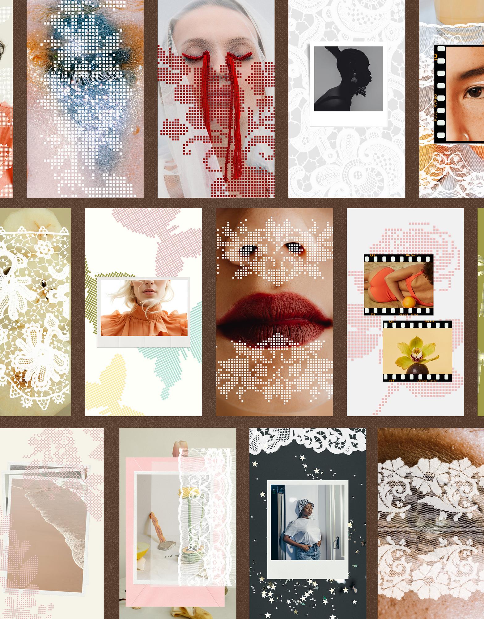 Lace & Pixels — 20 Canva Instagram Stories