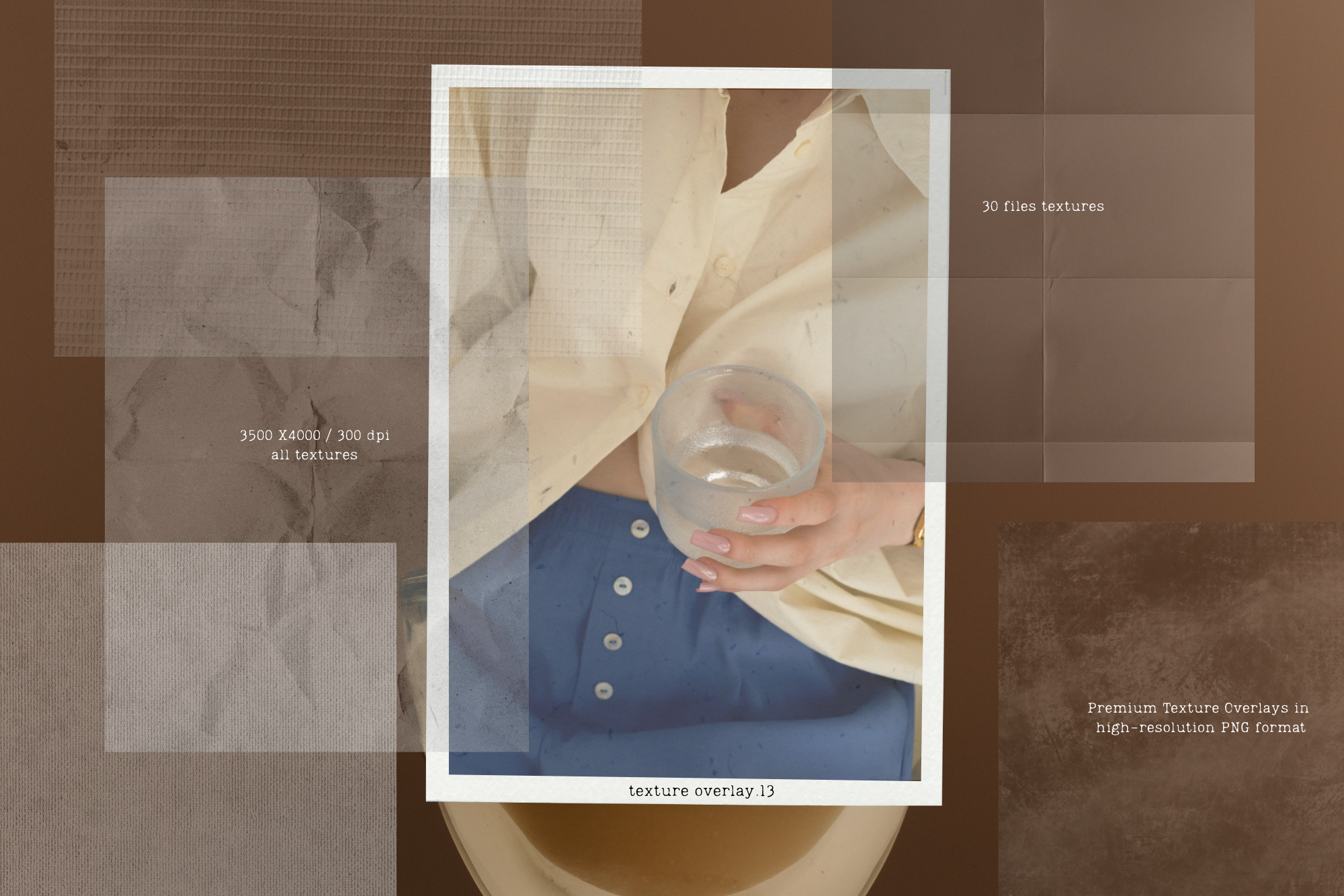 The Mixed Textures Overlays