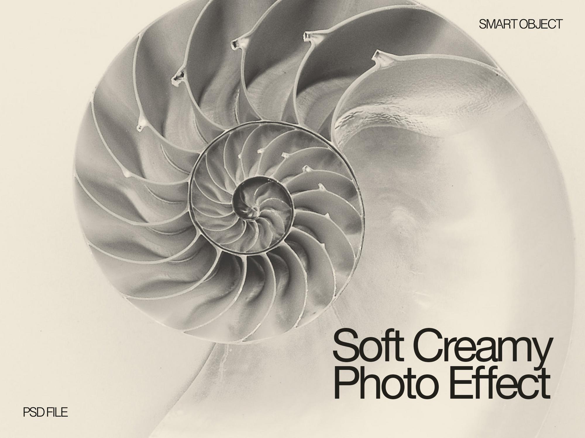 Soft Creamy Photo Effect