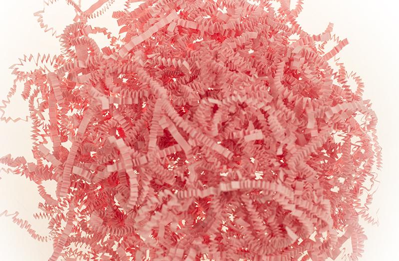 Бумажный наполнитель Розовый