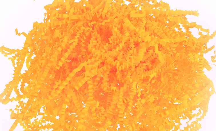 Бумажный наполнитель Горчичный