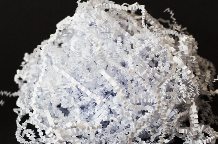 Бумажный наполнитель Белый иней