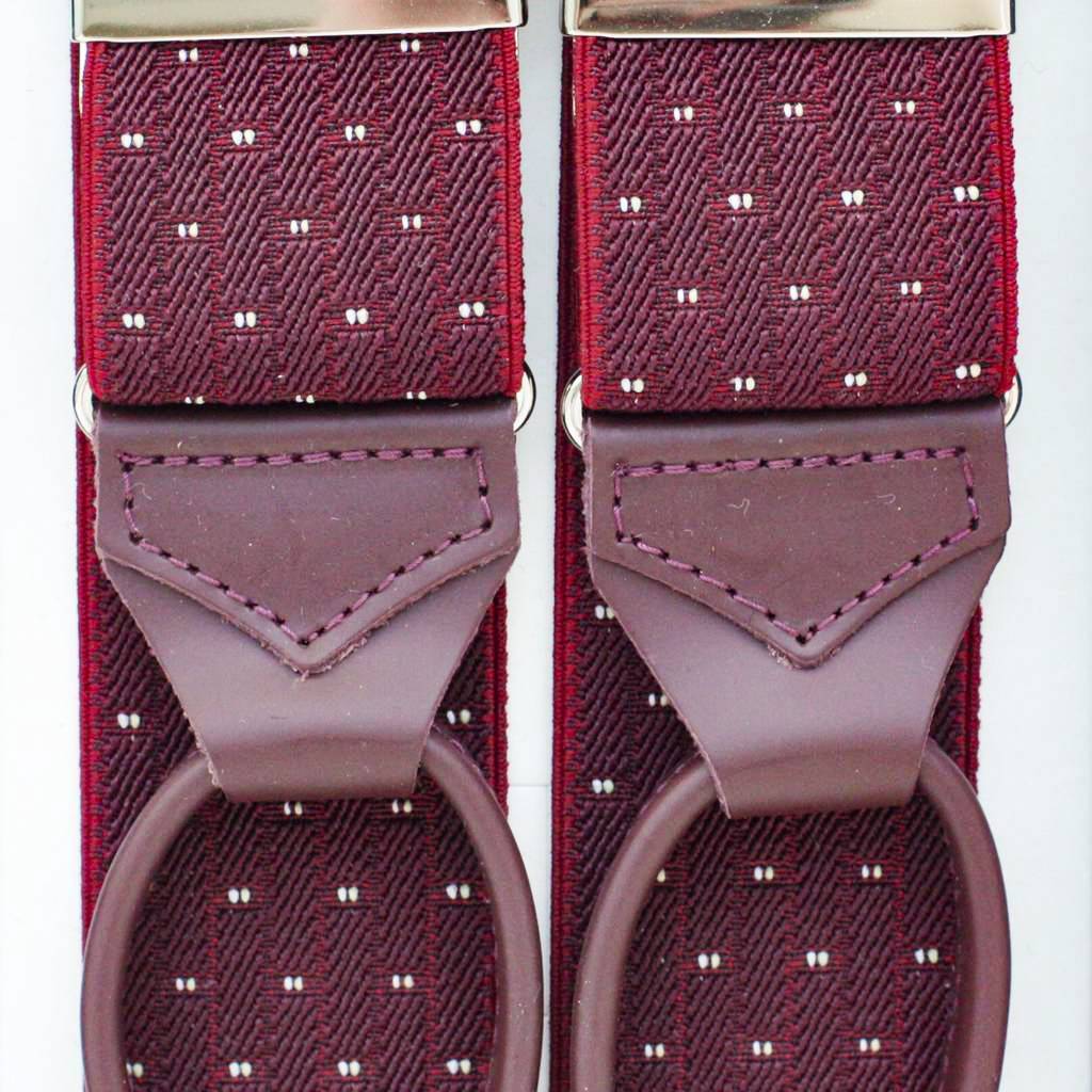 Подтяжки Albert Thurston, бордовые