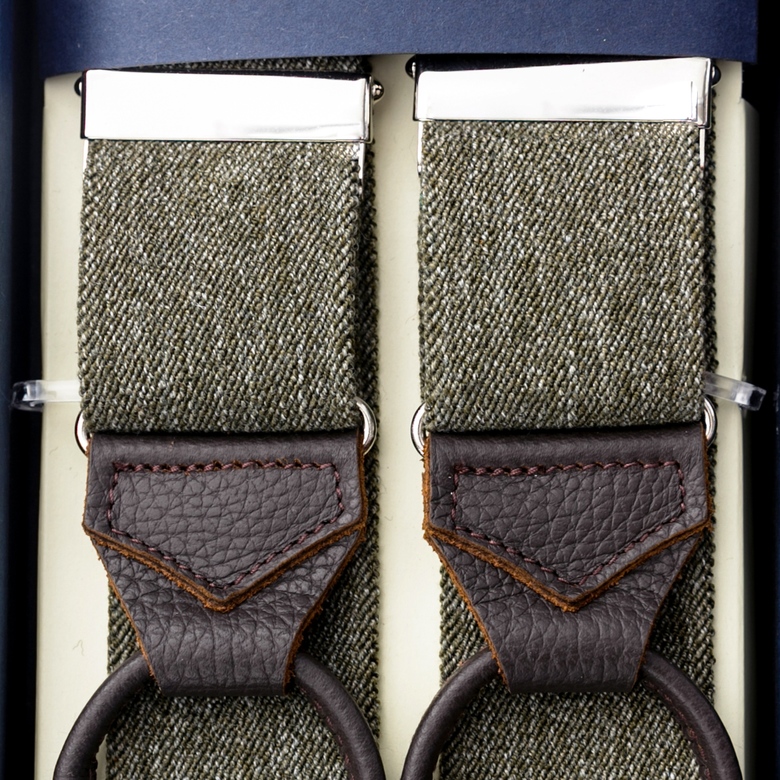 Подтяжки Albert Thurston, зеленые