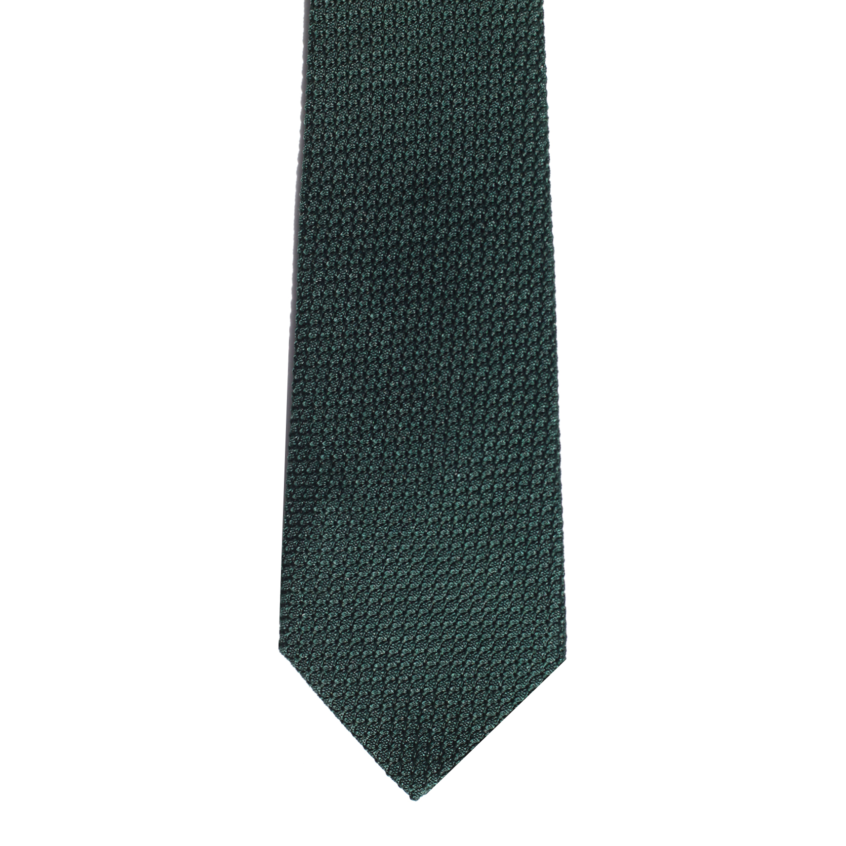 Тёмно-зелёный галстук, шёлк гренадин