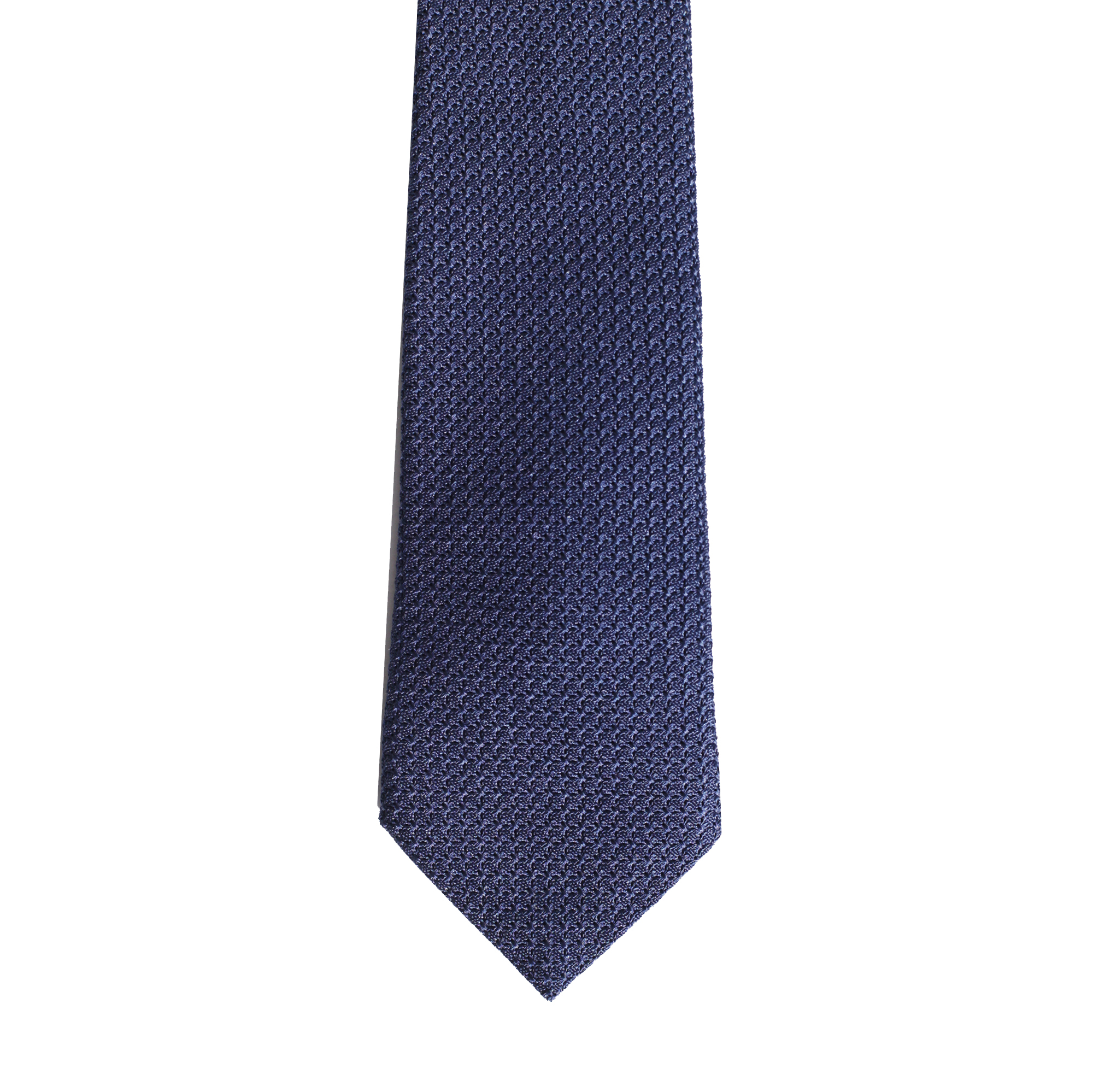 Галстук на заказ, синий шёлк гренадин